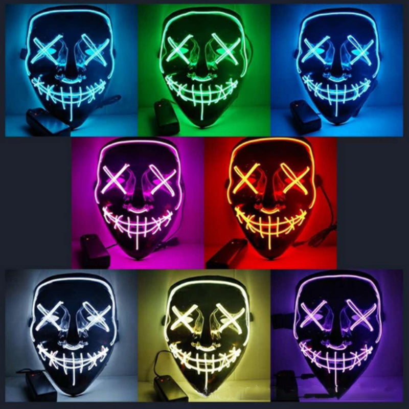 Led Mask Halloween Party