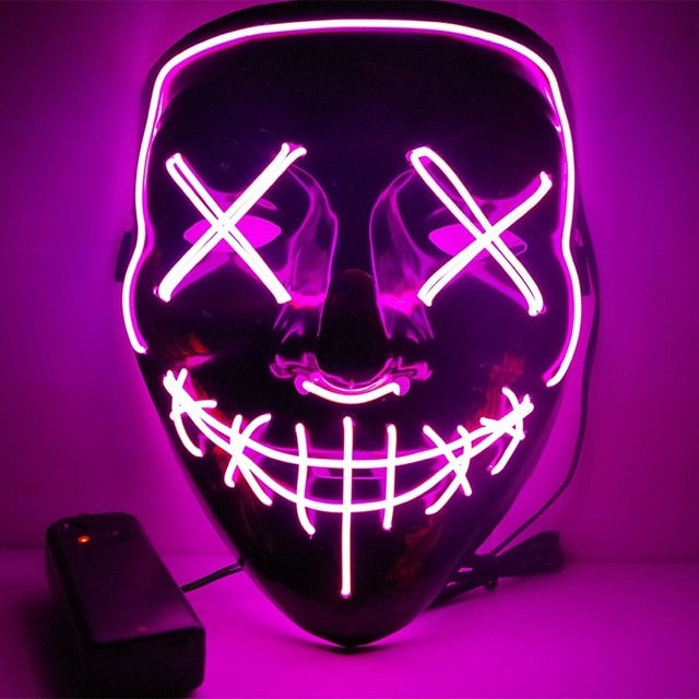 Led Mask Halloween Party