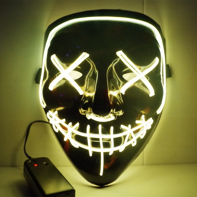 Led Mask Halloween Party