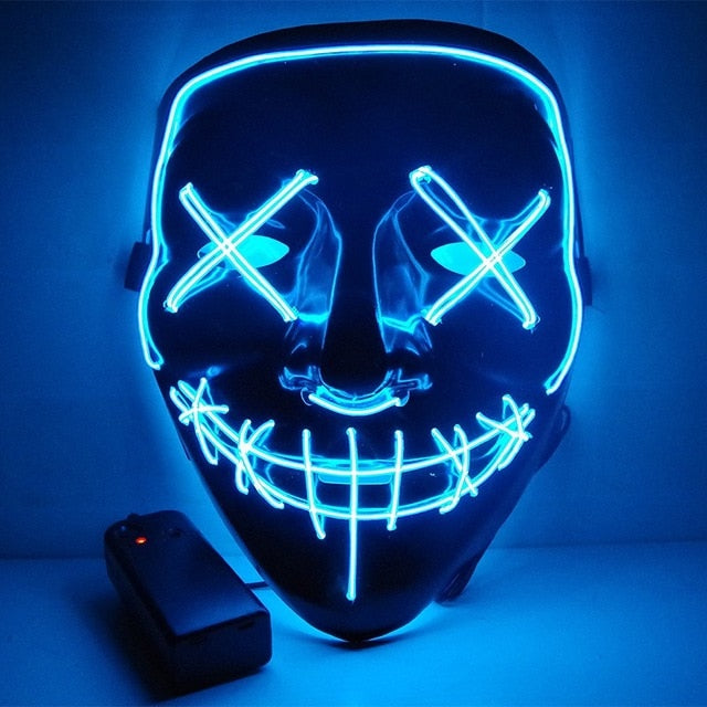 Led Mask Halloween Party