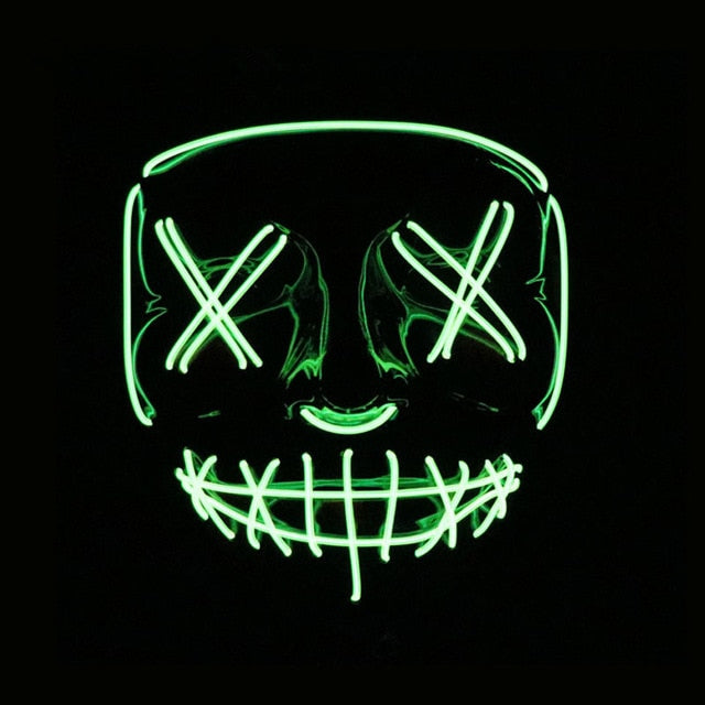 Led Mask Halloween Party