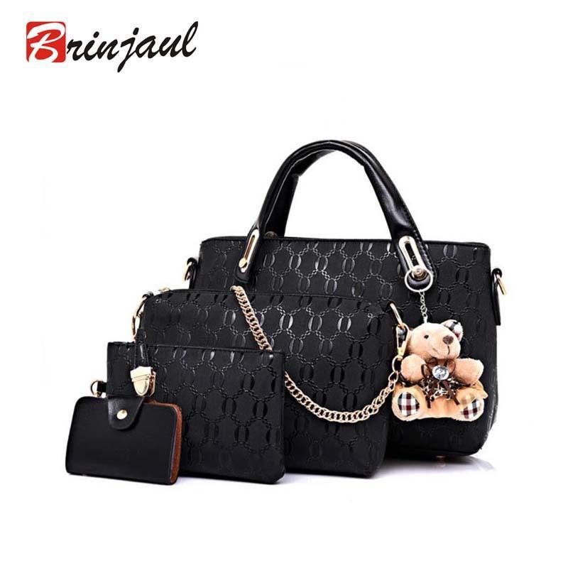 4 Piece Set Fashion Women Handbags - Gadproshop